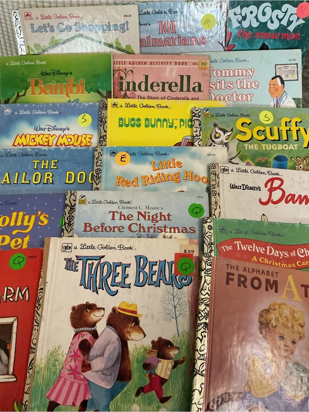 Little Golden Books Classic Stories Collection - Multicolor Lot of 18 books (A)